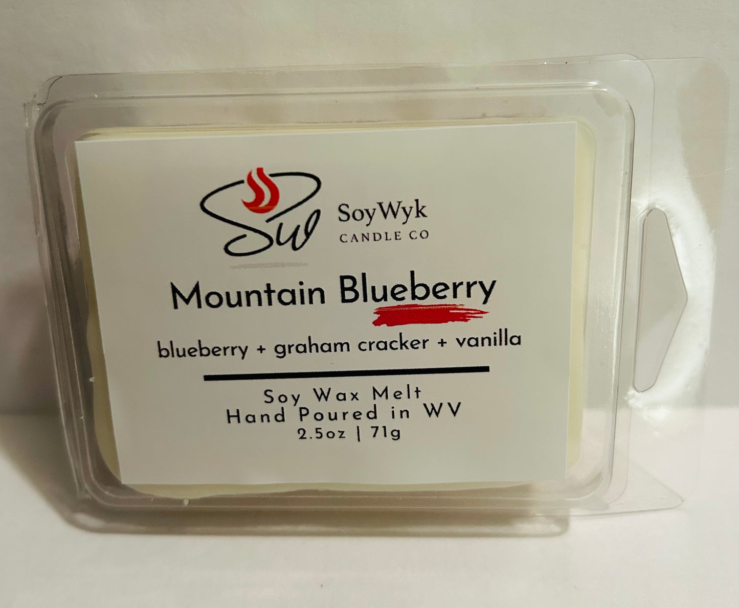 Mountain Blueberry - Soy Wax Melt - blueberry, graham cracker, vanilla