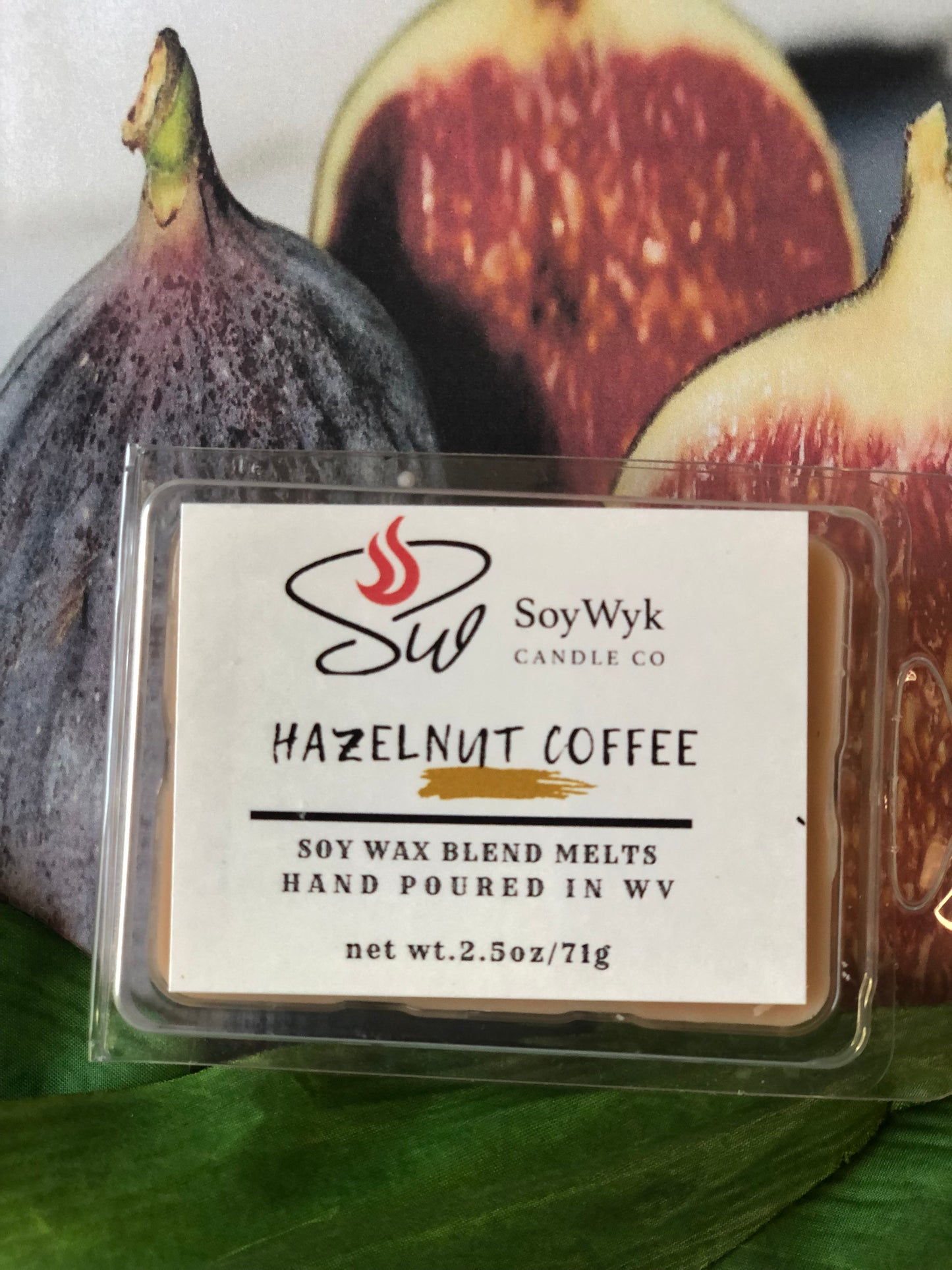 Hazelnut Coffee - Soy Wax Melt- hazelnut, coffee, maple, vanilla