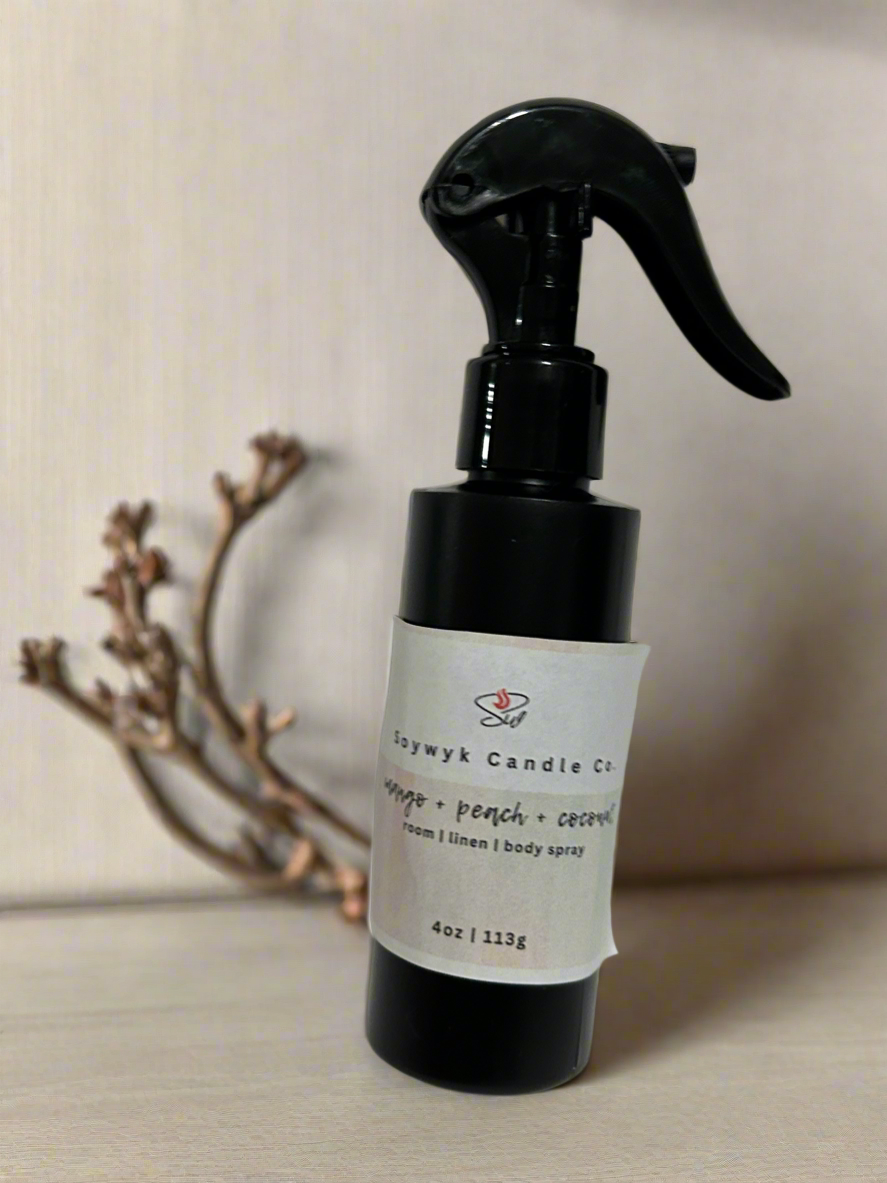 Coconut + Cedar  + Peach   - Linen & Room Spray