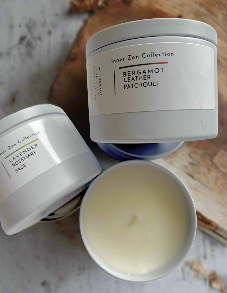 cardamon  + incense + bergamot -  Soy Candle