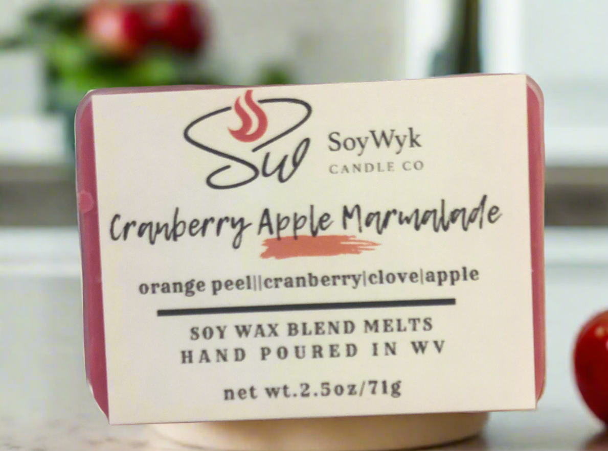 Cranberry Apple Marmalade - Soy Wax Melt