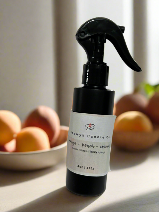 Coconut + Cedar  + Peach   - Linen & Room Spray