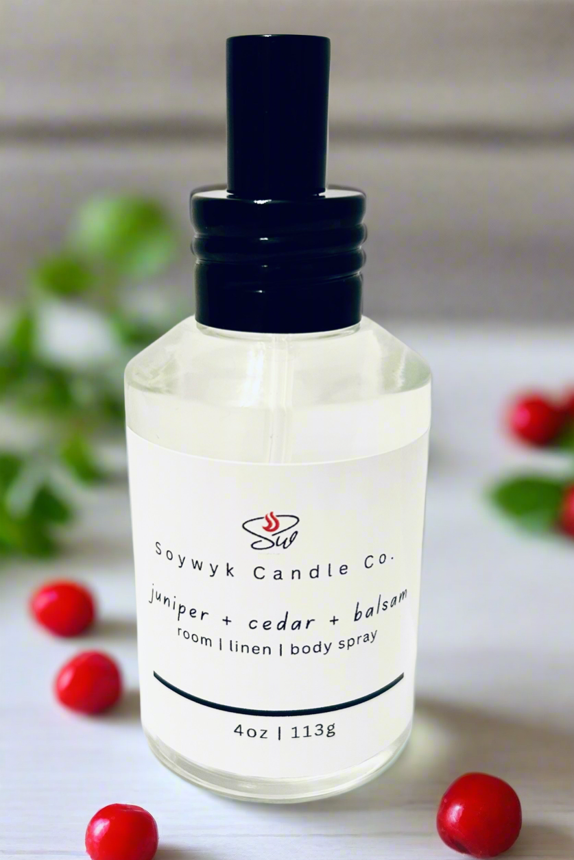 Juniper  + Cedar  + Balsam   - Linen & Room Spray