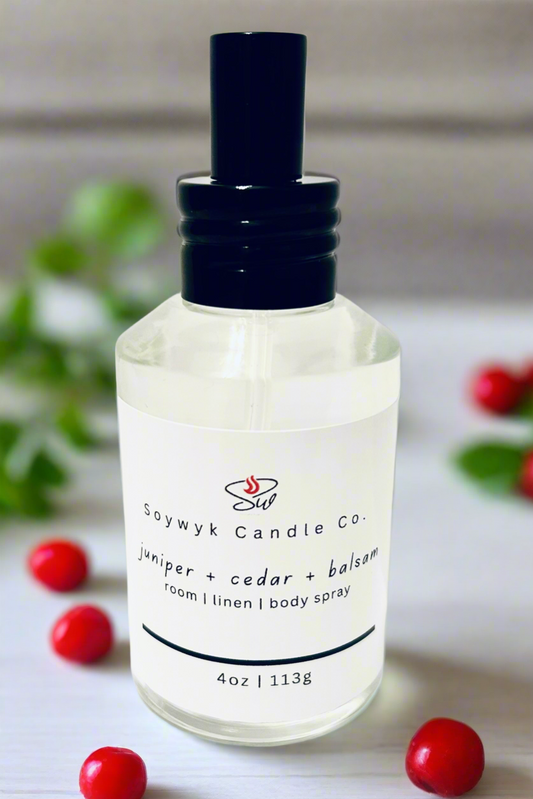 Juniper  + Cedar  + Balsam   - Linen & Room Spray